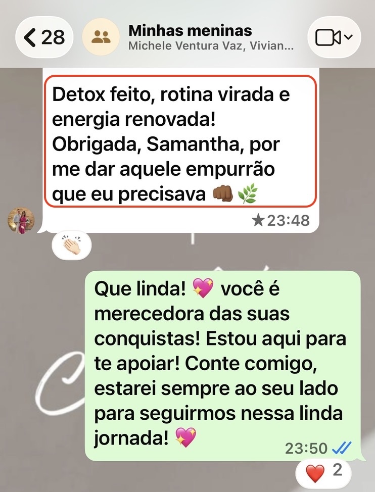 Depoimento de paciente